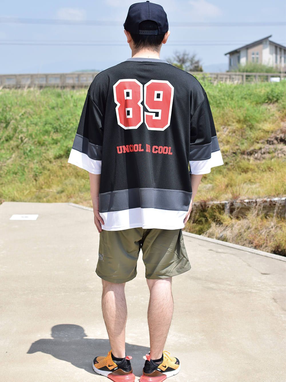 89フットボールTEE