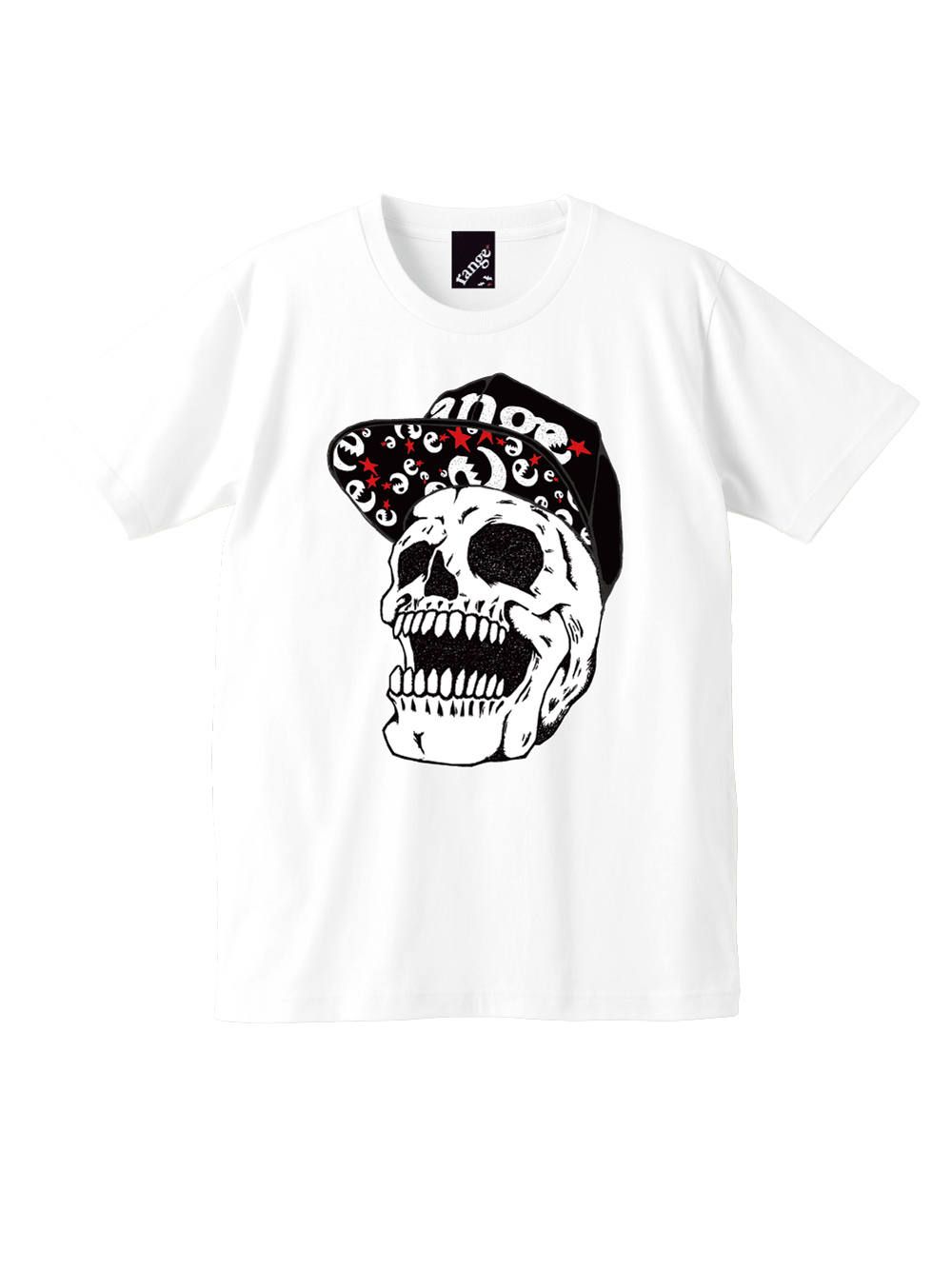 snap back skull s/s T