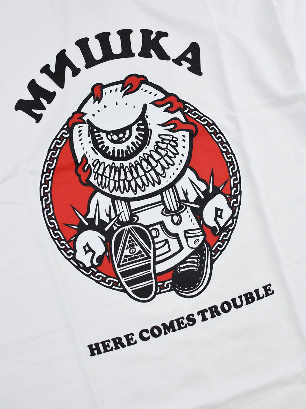 HERE COMES TROUBLE Tee