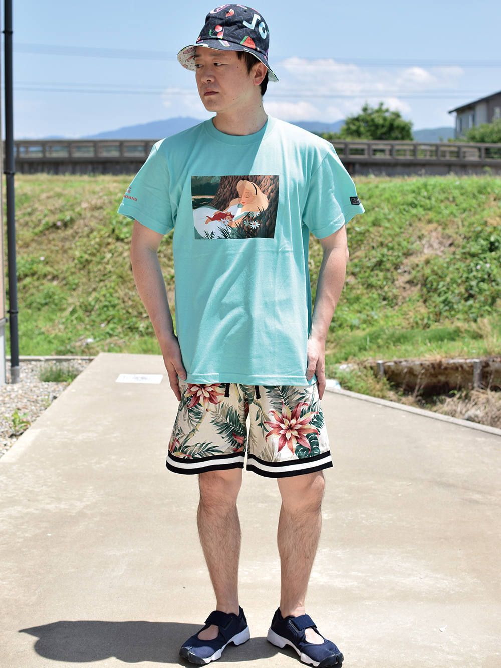 FLORAL-SHORTS