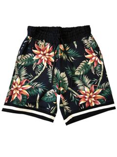 FLORAL-SHORTS
