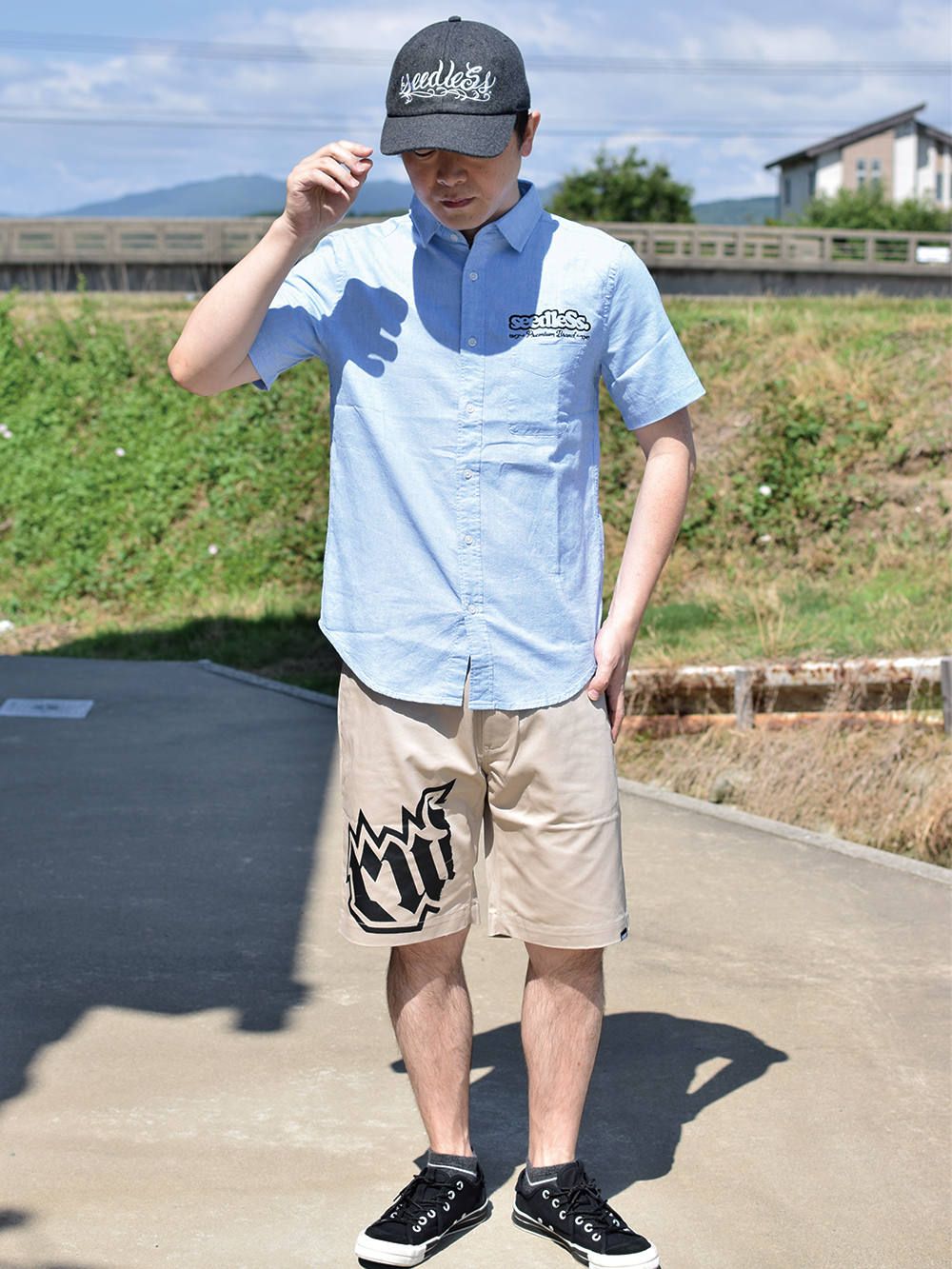 sd cotton hemp stretch shirts