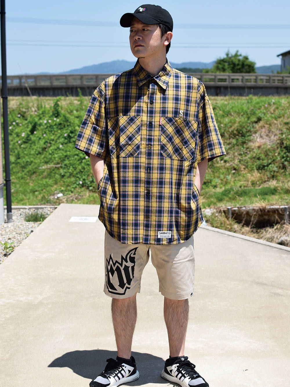 S-BONE CHECK S/S SHIRTS