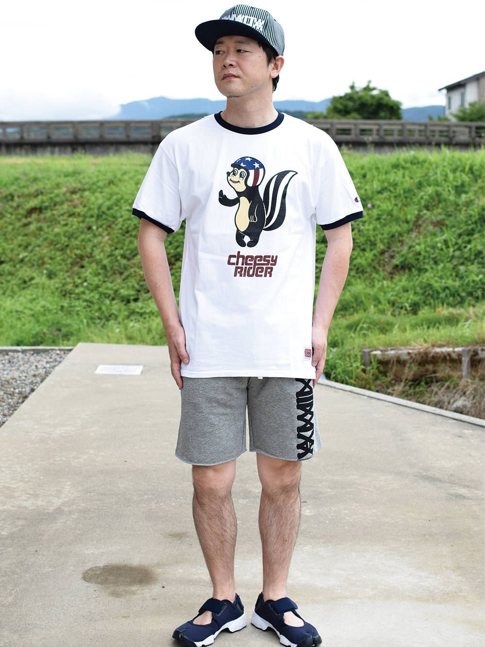 CHEESY RIDER (Champion Body Big silhouette)