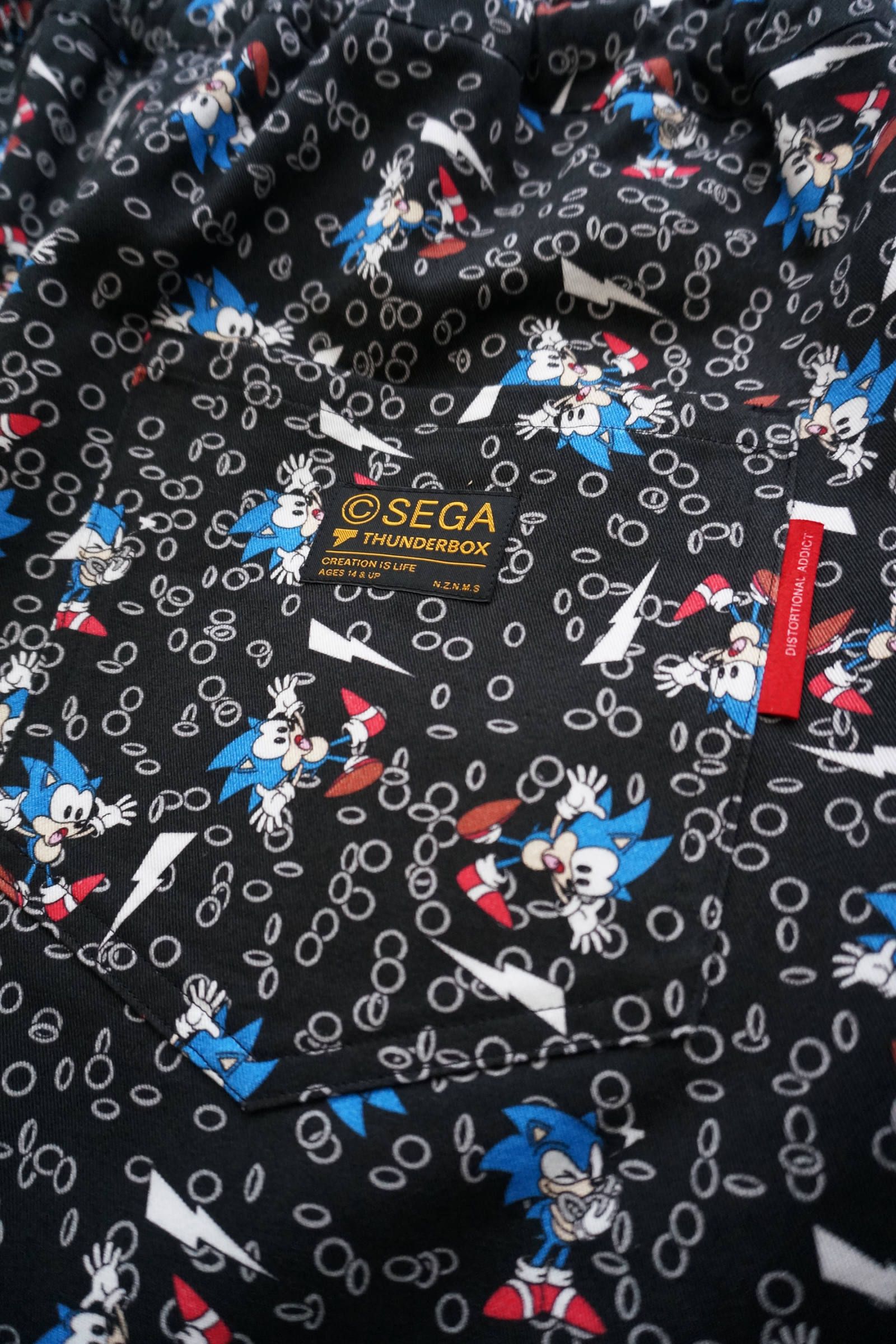 SONIC×TB SHORTS thunderbox ソニック コラボ セガ SONIC×TB SHORTS thunderbox ソニック コラボ セガ