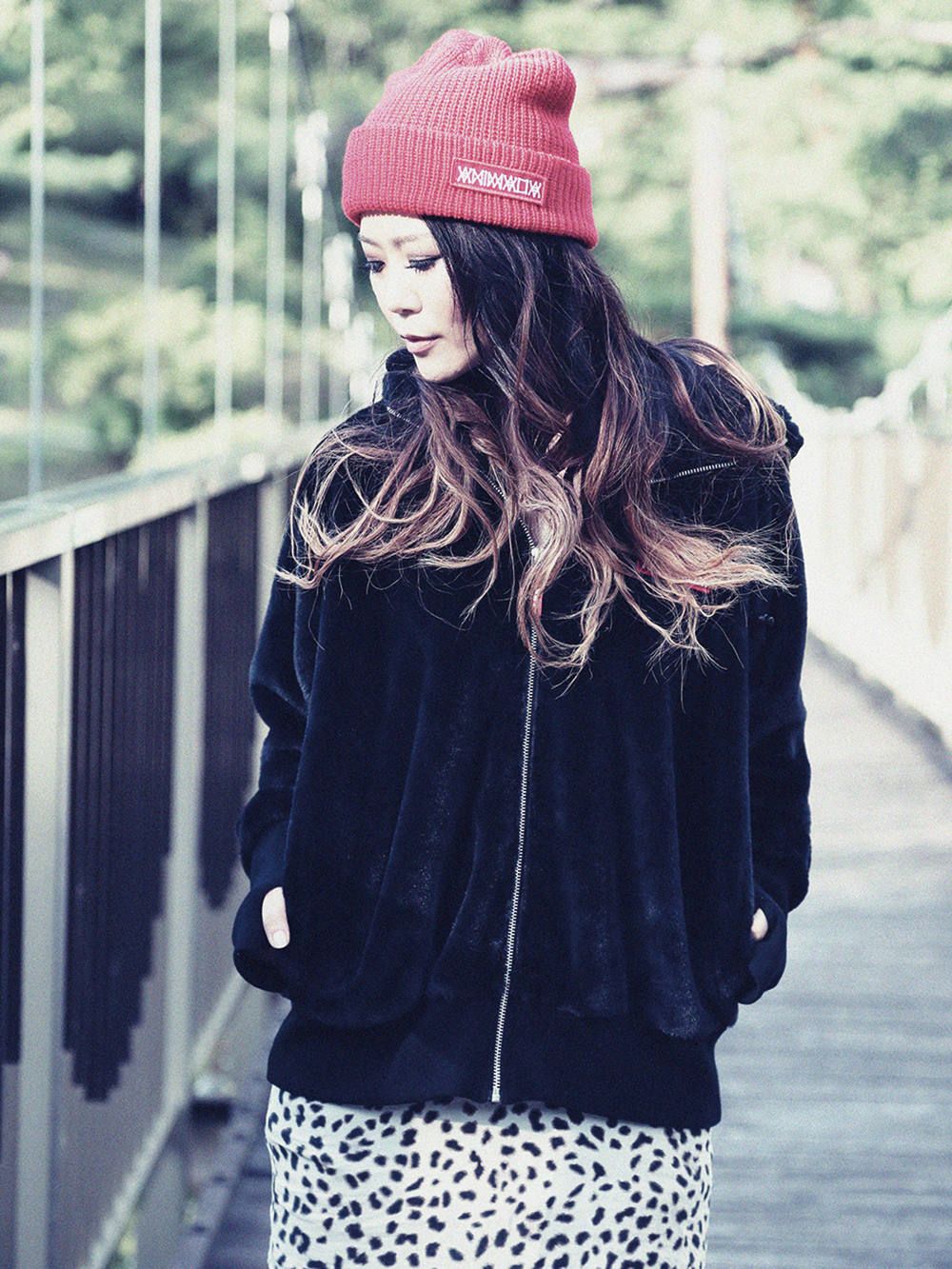 Furry Zip-Up Hoodie