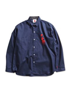 風船オックスシャツ