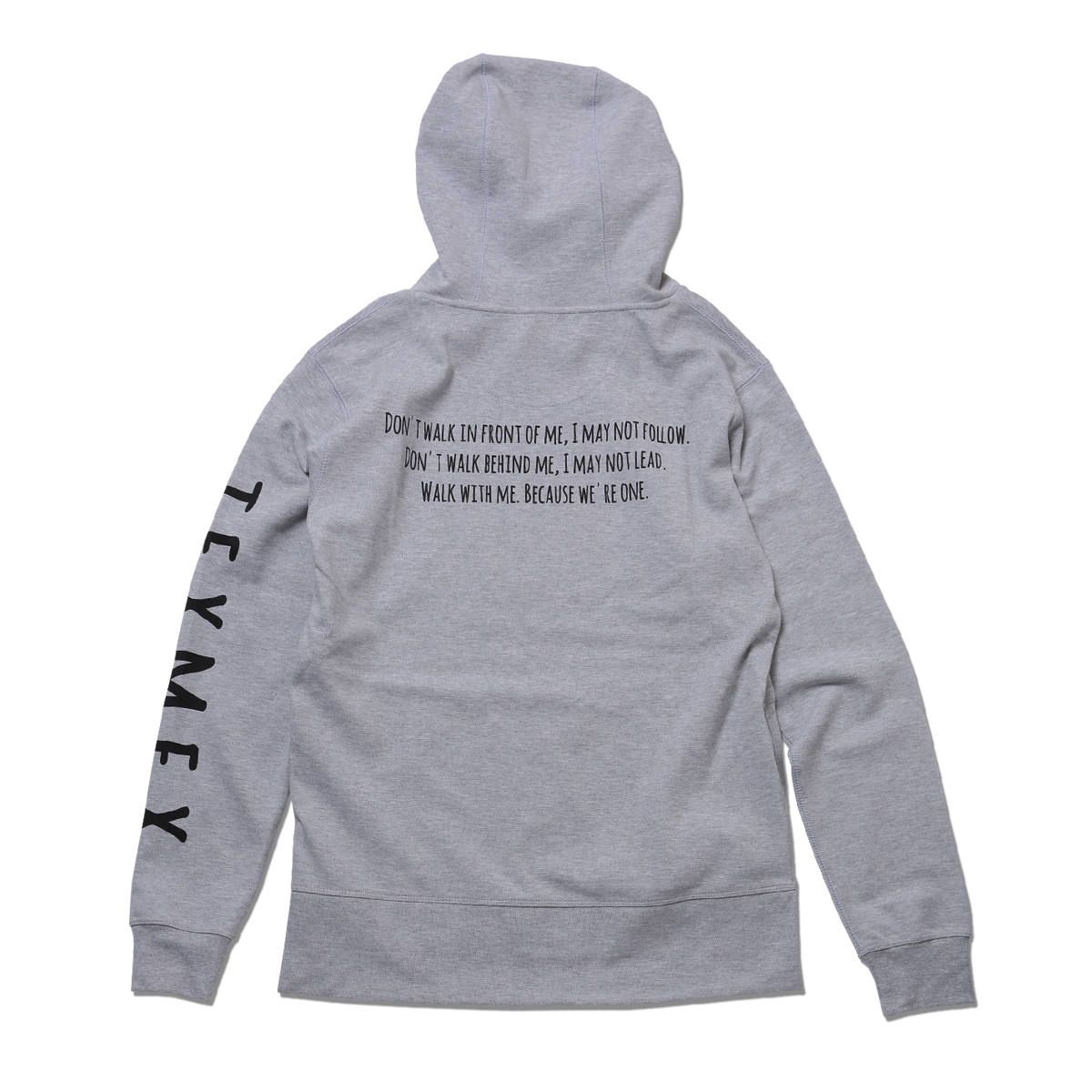 SIDE ZIP HOODIE L/S