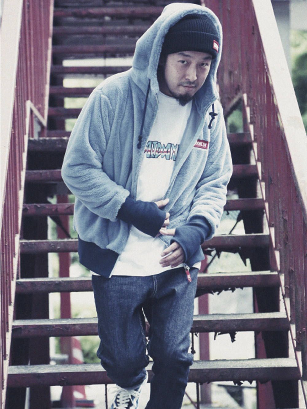 Furry Zip-Up Hoodie