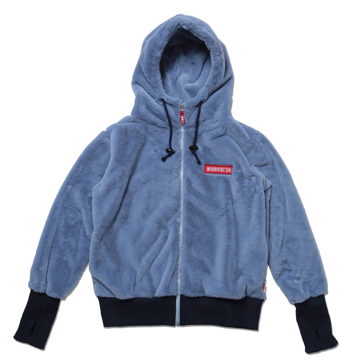 Furry Zip-Up Hoodie