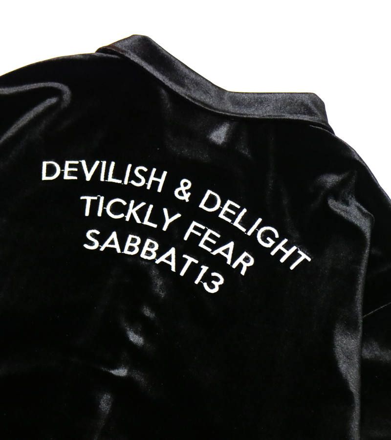 新品SABBAT13 MEDUSA VELOUR JKT