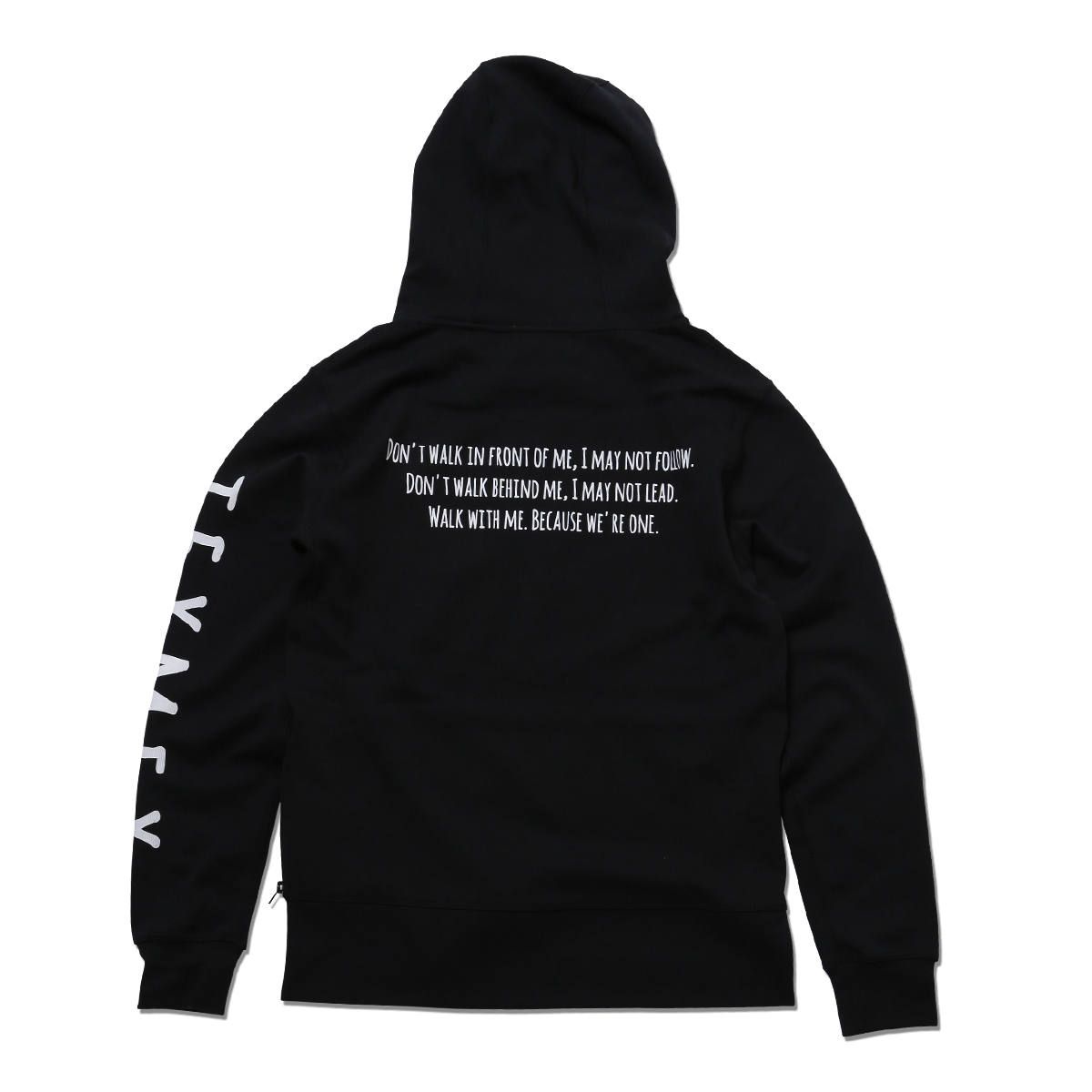 SIDE ZIP HOODIE L/S