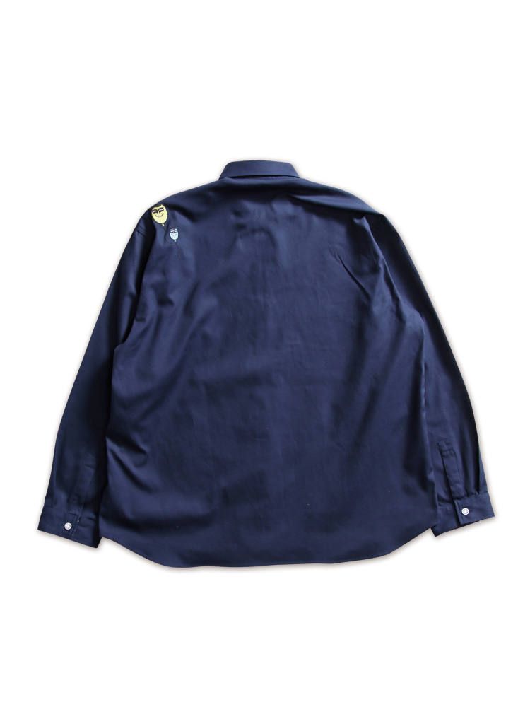 風船オックスシャツ