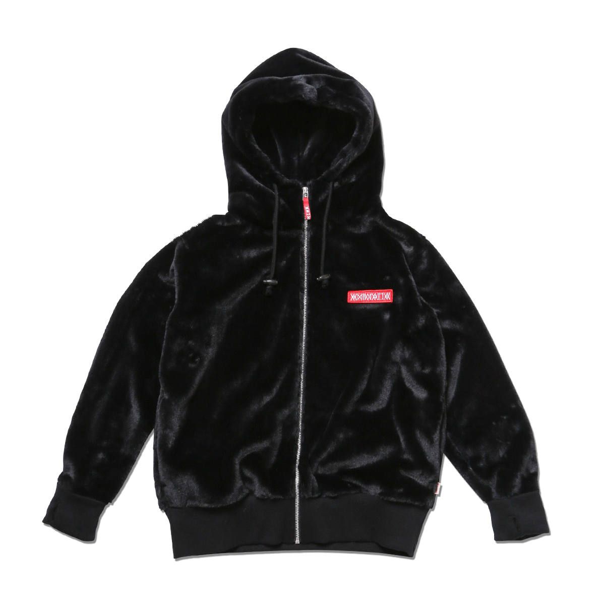Furry Zip-Up Hoodie