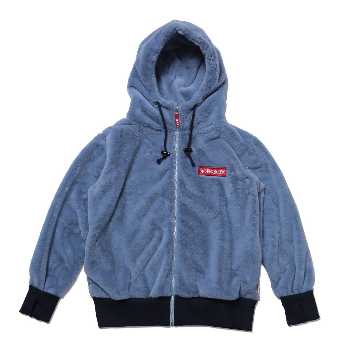 Furry Zip-Up Hoodie