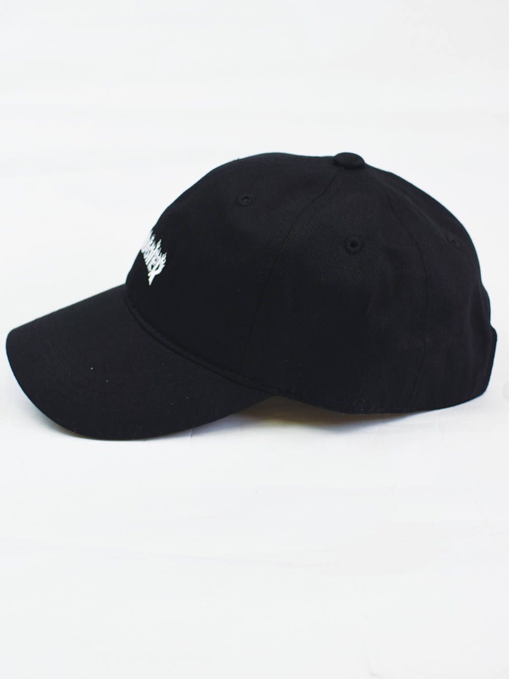 FLAME LOGO ツイルローキャップ
