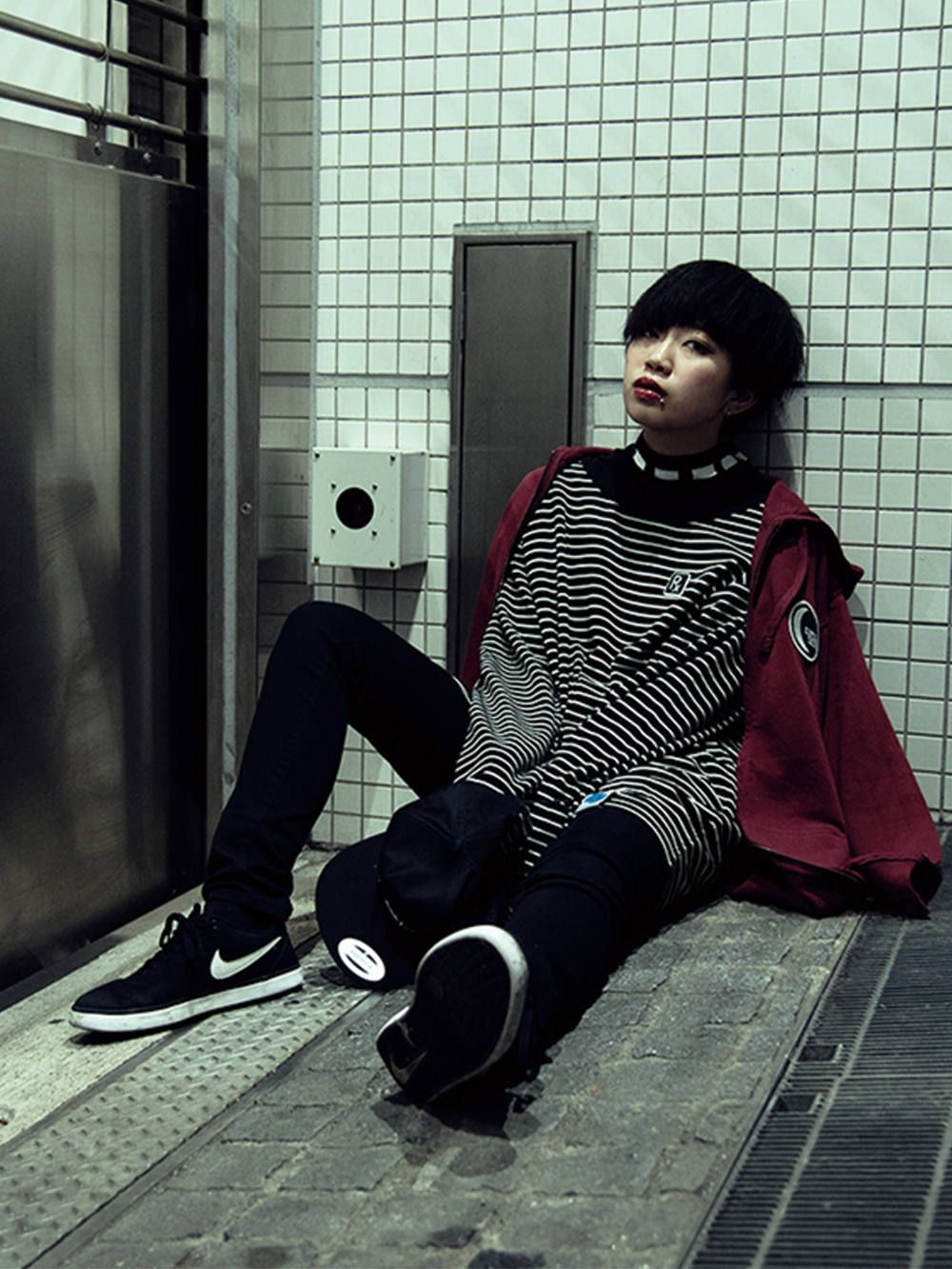 NOTICE [ LOOSE BORDER CUTSEW ]