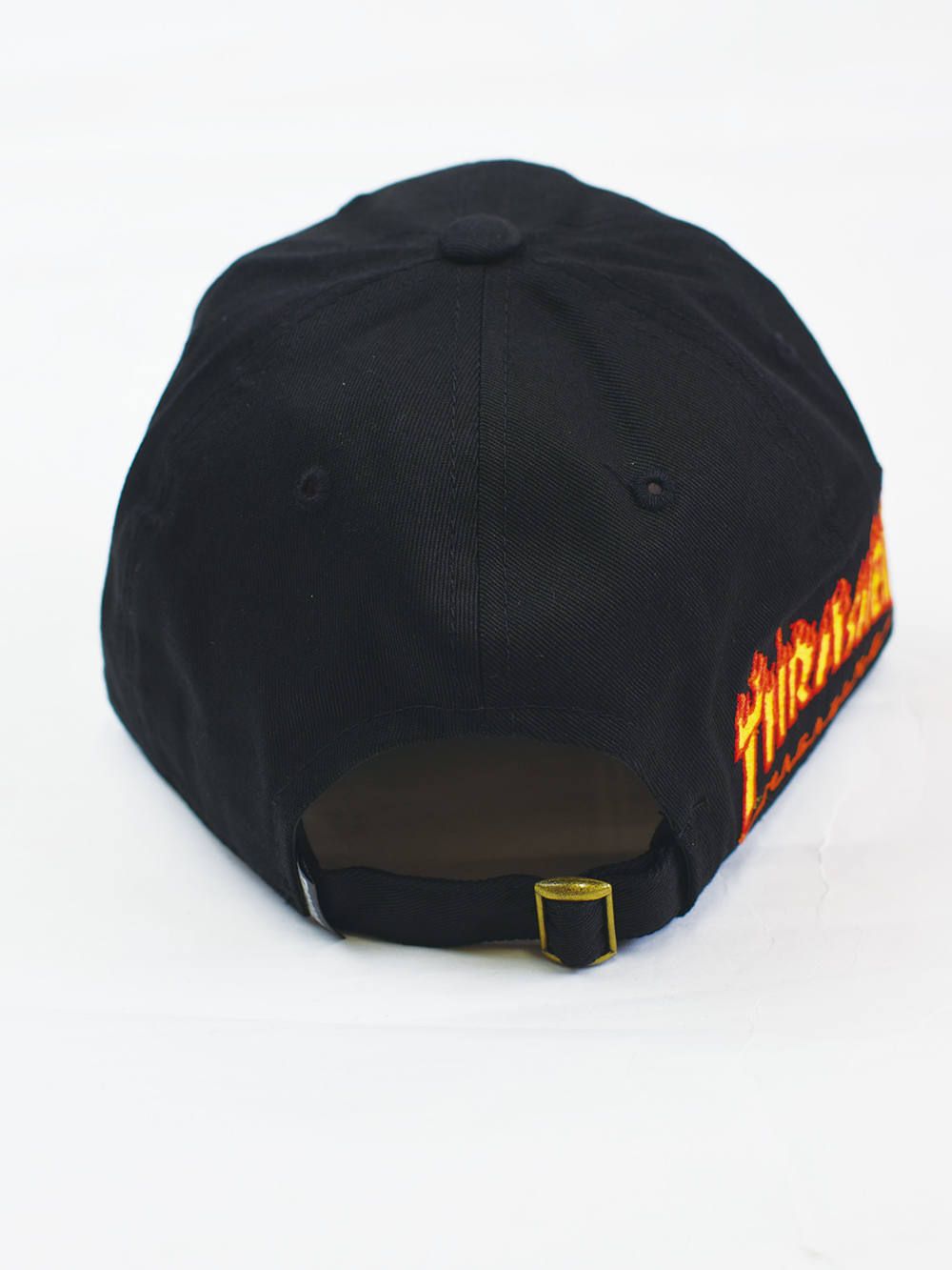 FLAME LOGO SKATE AND DESTROY ツイルローキャップ