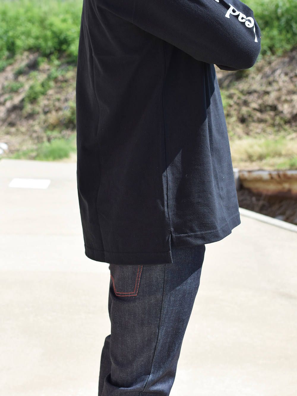 rg pocket L/S tee