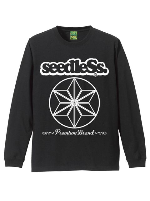 sd premium cannabis crystal L/S tee