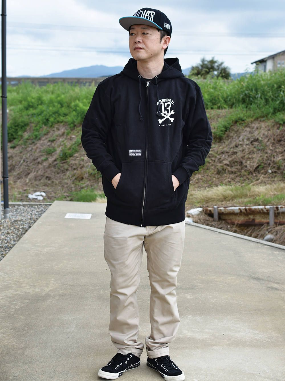 CRYPT ZIP-HOODIE