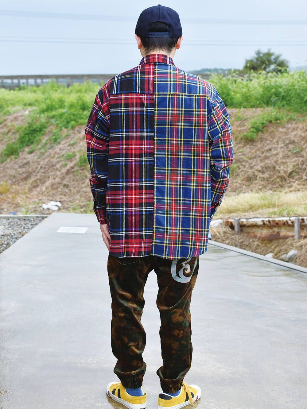 CHECK CHECK BIG-SHIRT