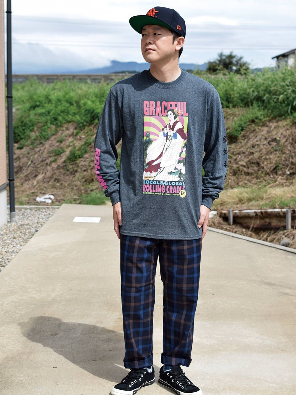 GRACEFUL LONG T-SHIRT