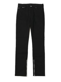 EBONY -Side Zip Skinny-
