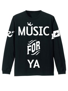 MUSIC FOR YA L/S tee
