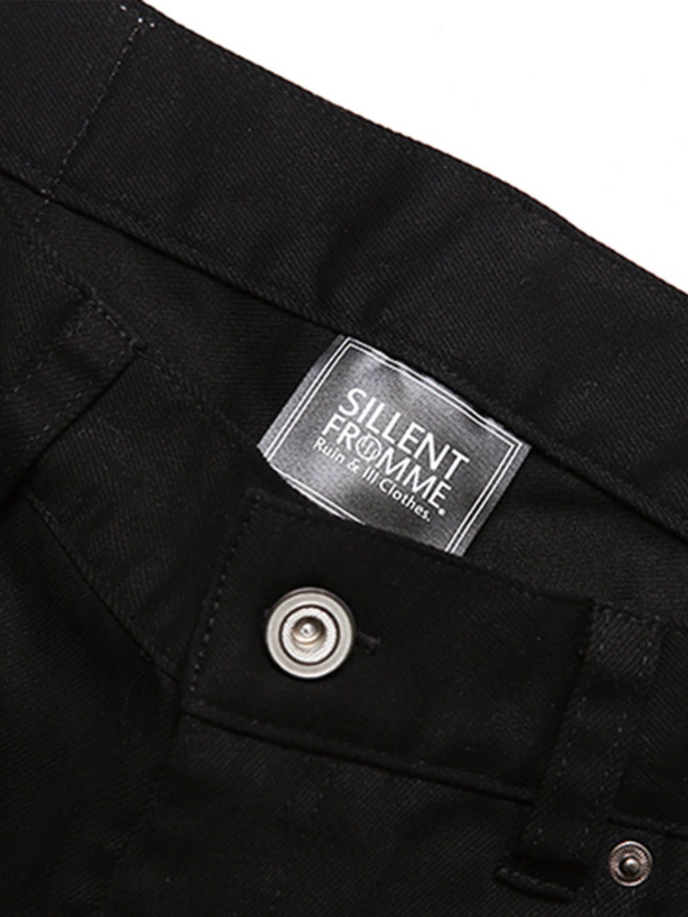 EBONY -Side Zip Skinny-