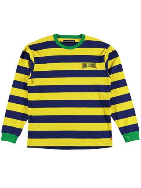 BORDER LONG T-SHIRT