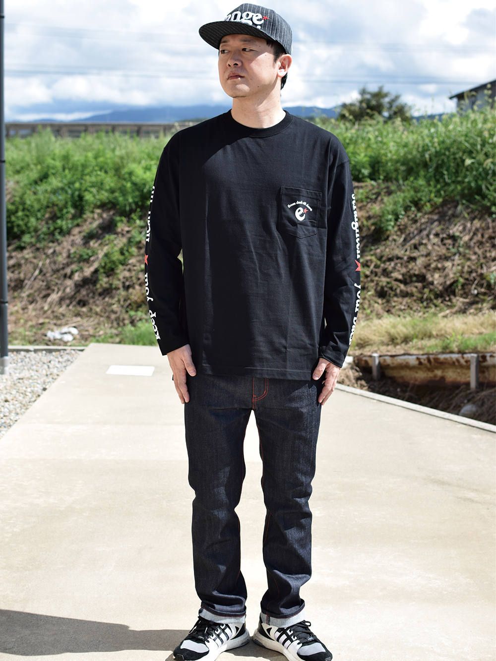 rg pocket L/S tee