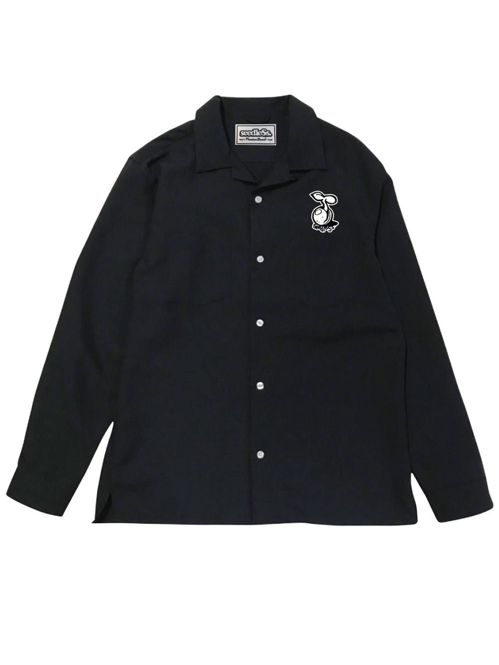 sd open collar LS shirts
