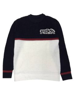 sd 2 tone color knit