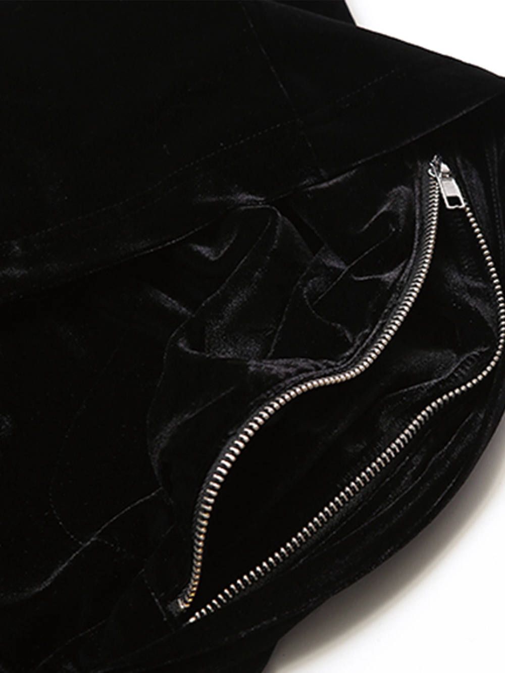 TEARING -Zip Veluor Parka-