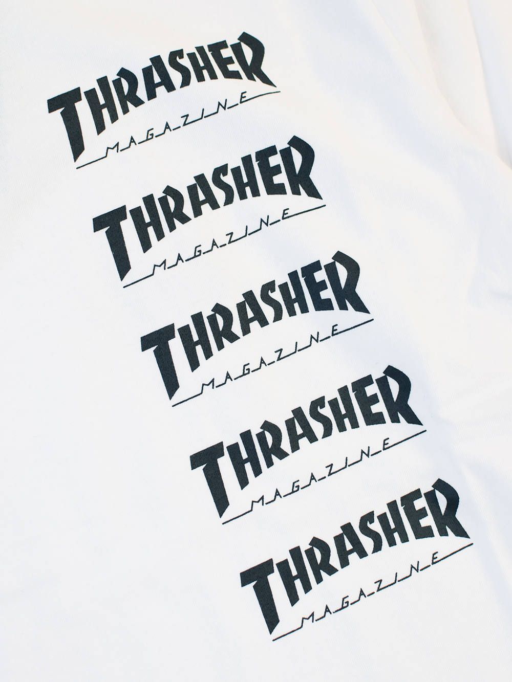 THRASHER×STARTER BLACK LABEL L/S T