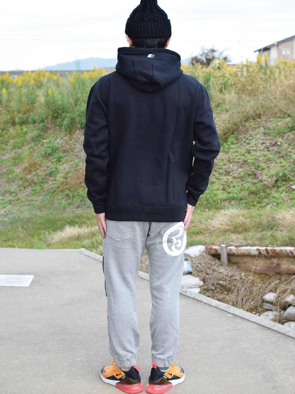 THRASHER×STARTER BLACK LABEL HOODIE