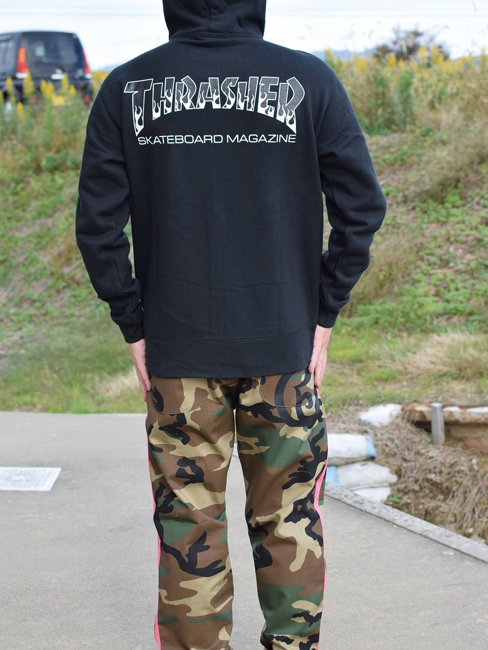 BBQ ZIP-HOOD SWEAT