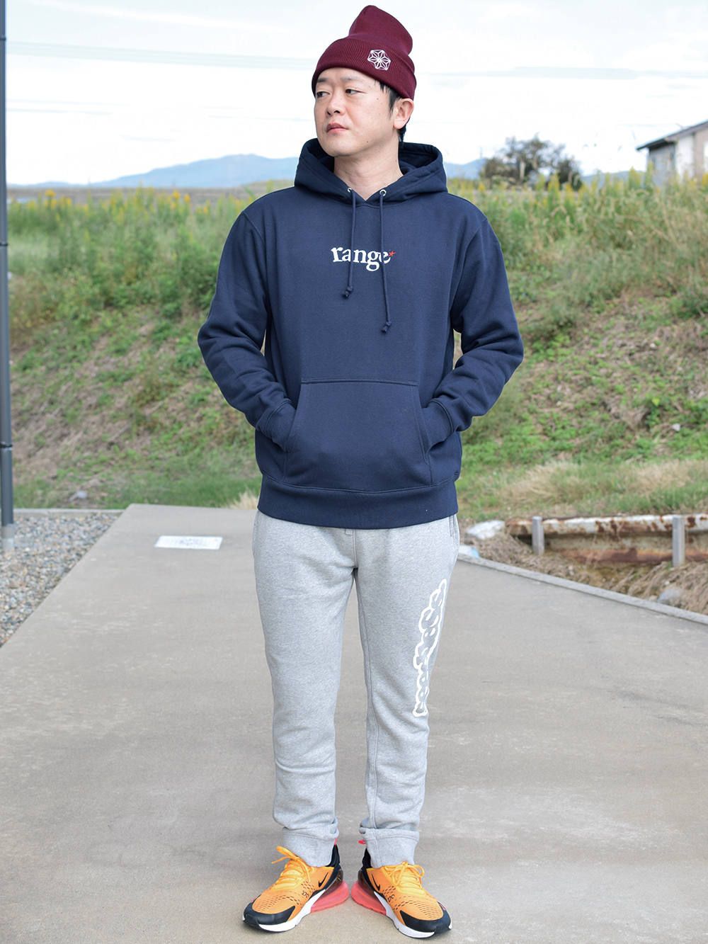 rg EMB hoody sweat