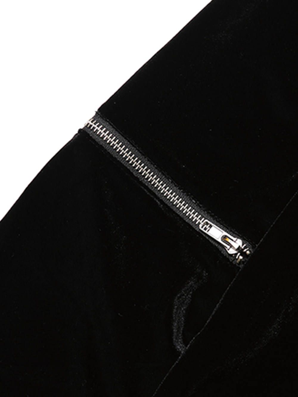 TEARING -Zip Veluor Parka-