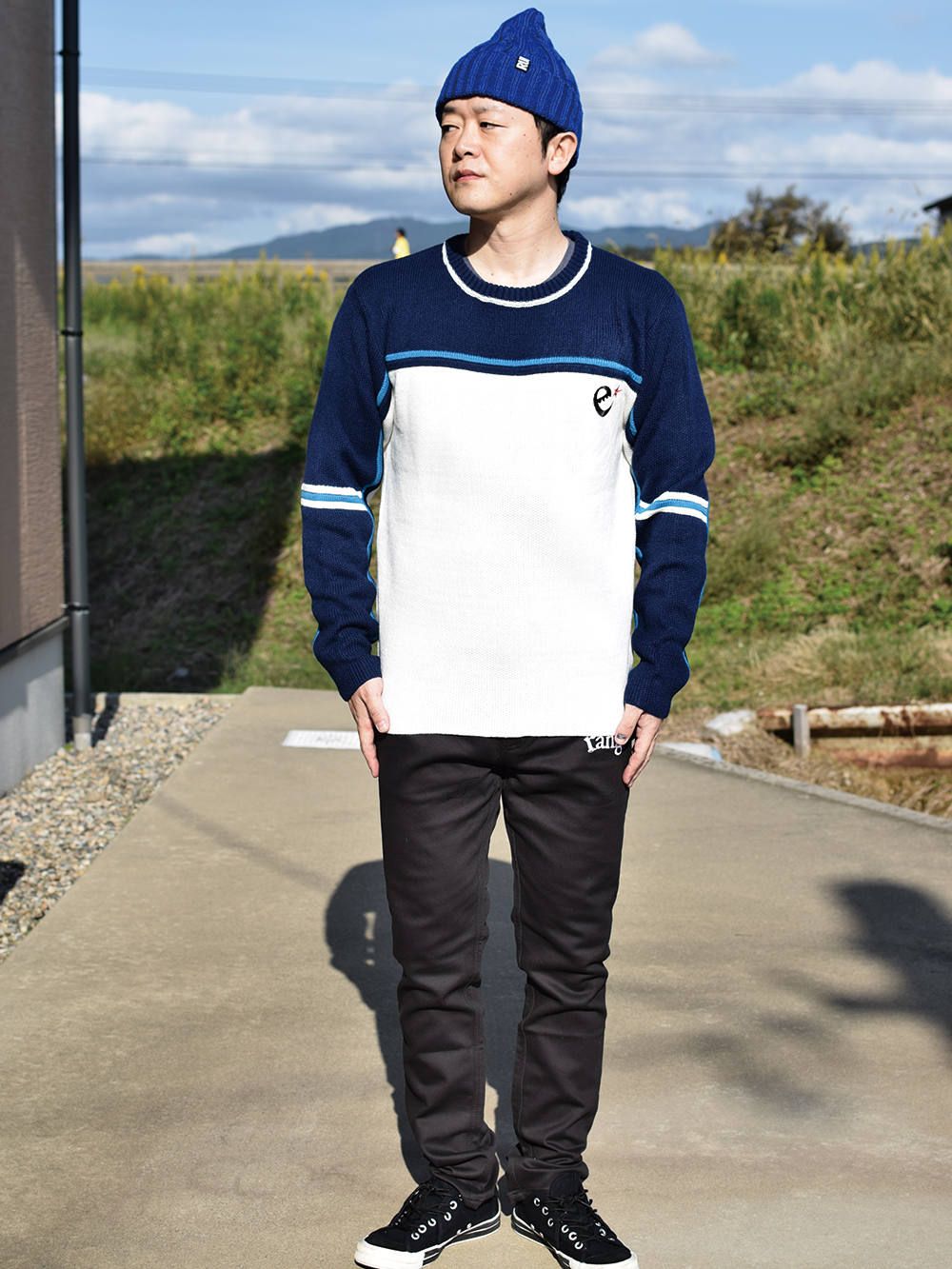 rg line knit