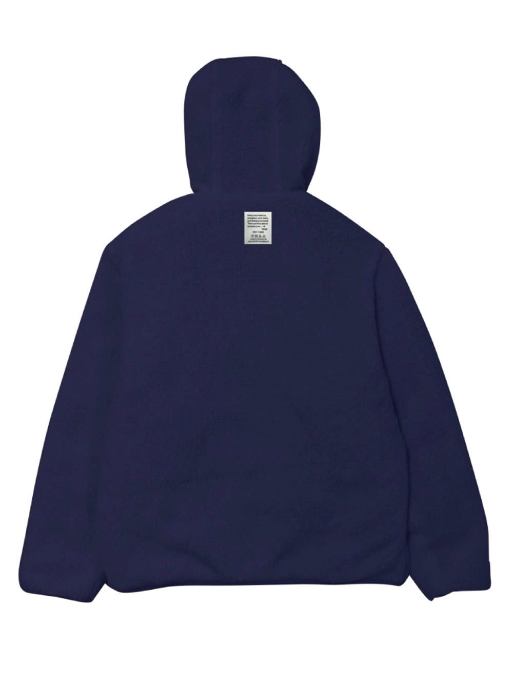 rg reversible boa hoody jkt