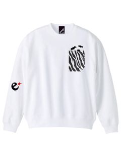 rg zebra pocket crew sweat