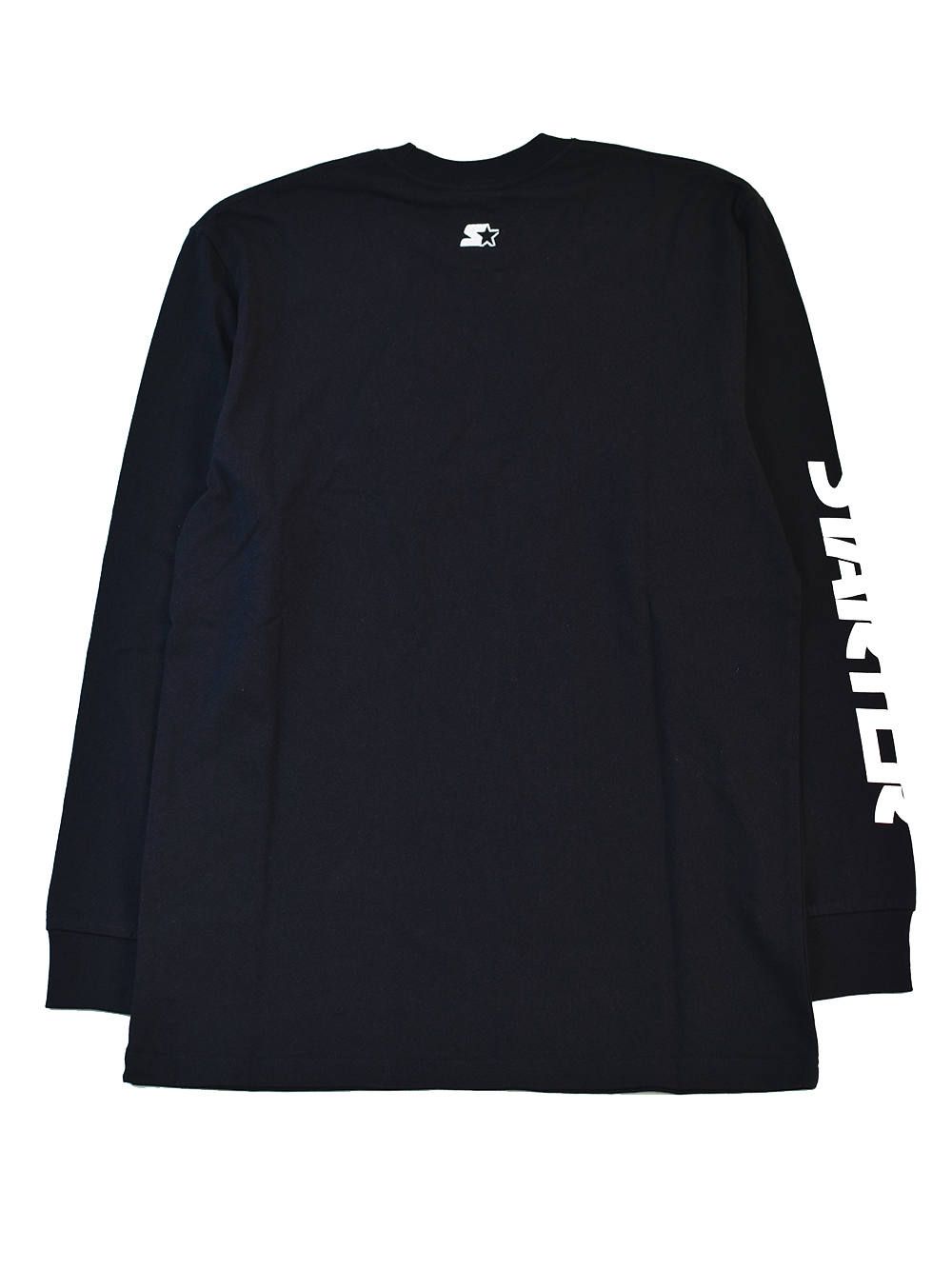 THRASHER×STARTER BLACK LABEL L/S T