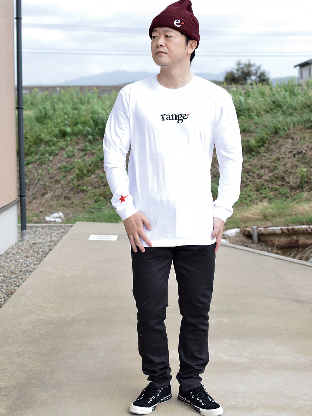 rg EMB L/S tee