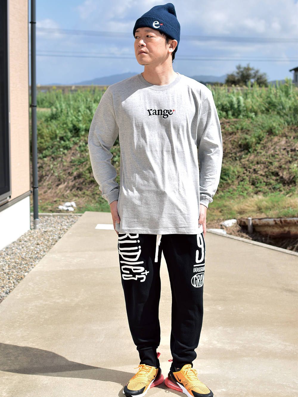 rg EMB L/S tee