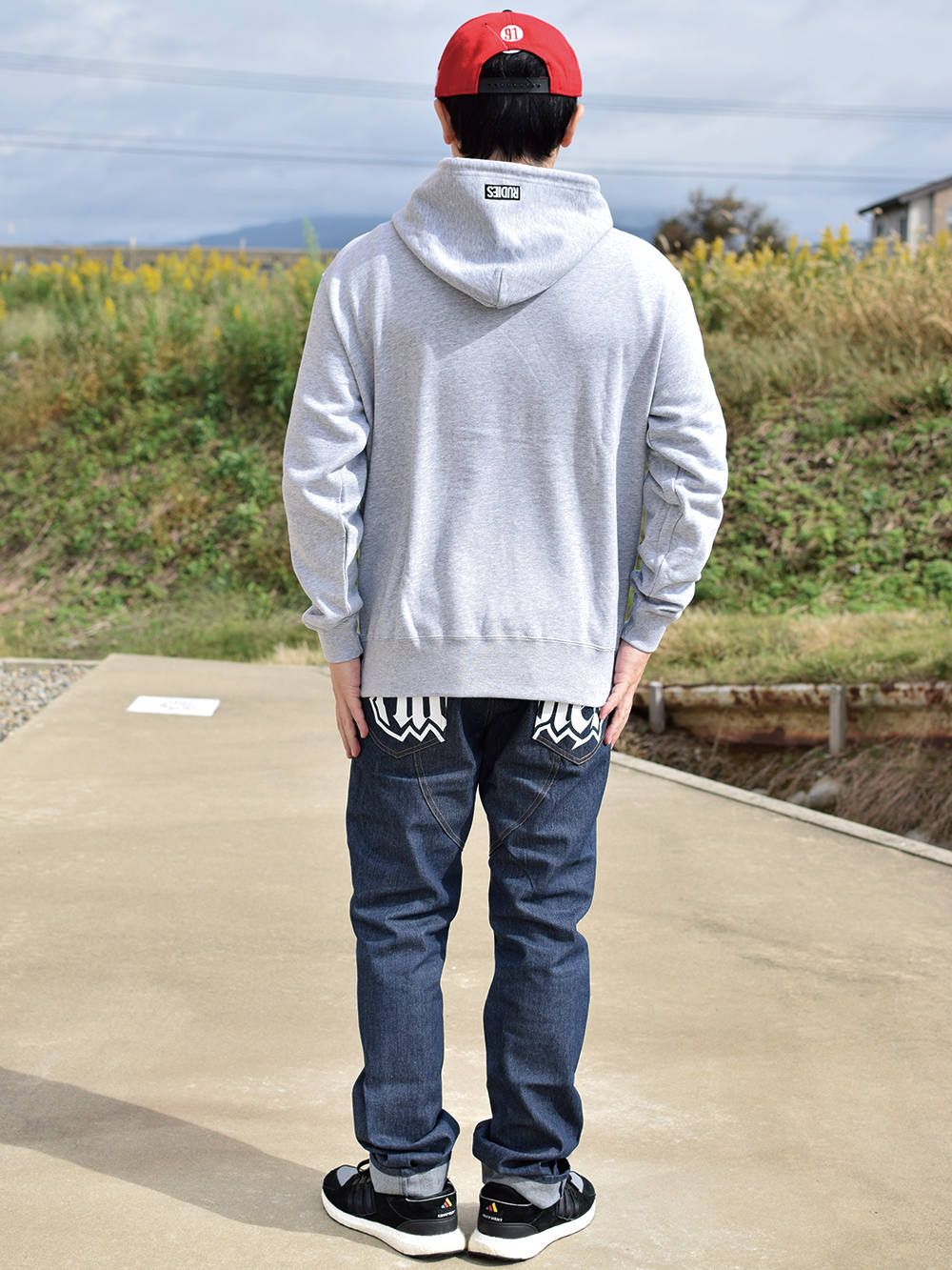 DRAWING HOOD-SWEAT