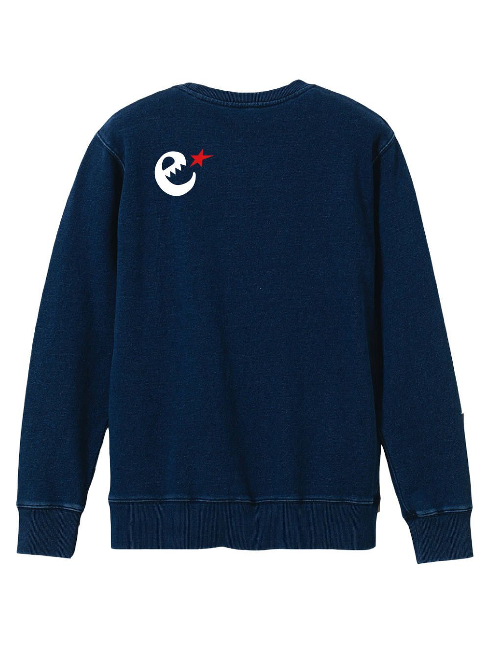 rg indigo lover crew sweat