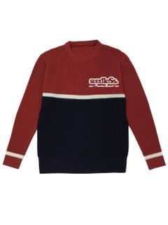sd 2 tone color knit