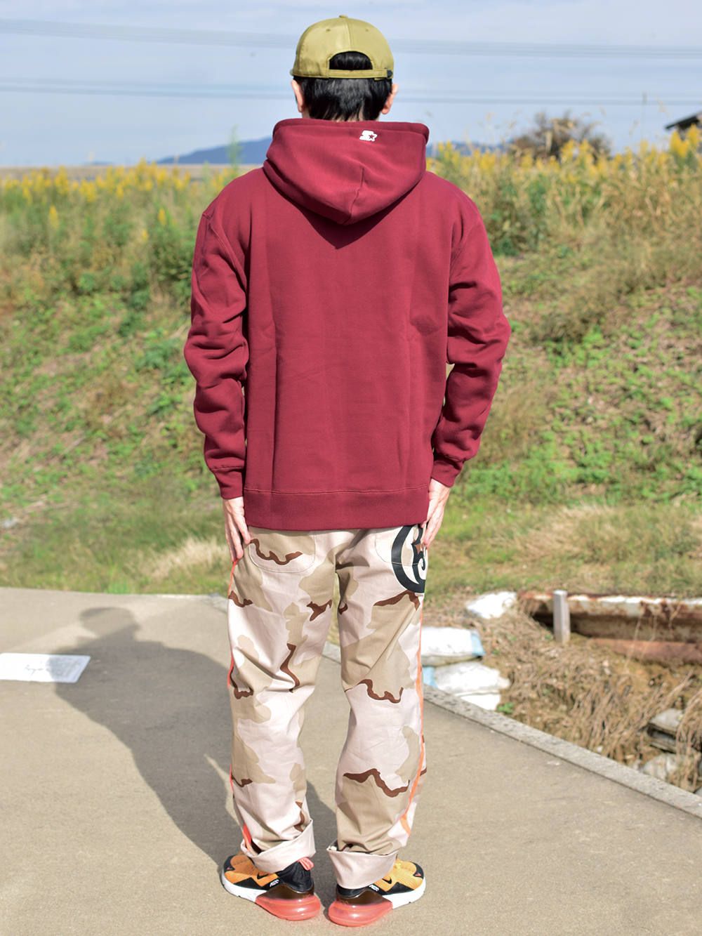 THRASHER×STARTER BLACK LABEL HOODIE